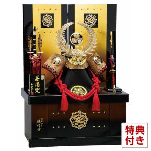 五月人形 武士の姿 ケース付き 約30cm 「丸三」/「渡辺製」弁慶 庚田厔作 平安豊久 【100周年記念祭】五月人形 コンパクト 豊久 武者人形 ケース