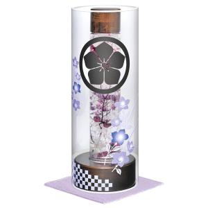 盆提灯 創作提灯 紋入 やすらぎの灯り 13号...の詳細画像1
