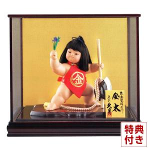 五月人形 久月 金太郎 ケース飾り 浮世人形 熊倉聖祥原作