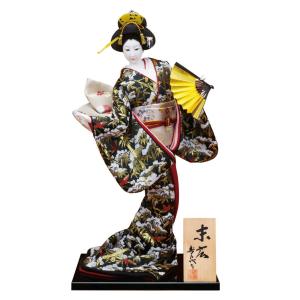 日本人形 尾山人形 人形単品 寿喜代作 初音 金彩 10号 sk-o1684 : 人形