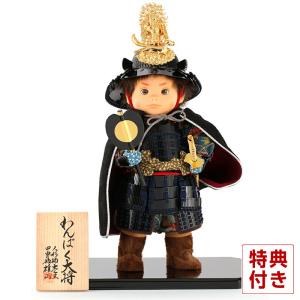 フジキ 【100周年記念祭】五月人形 端午の節句 平飾り 子供大将飾り