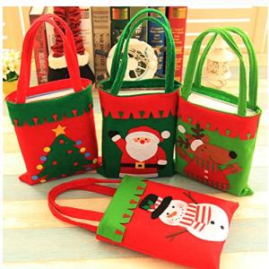 クリスマス カウントダウンカレンダー 巾着袋 ギフトバッグ ラッピング アドベントカレンダー 袋 クリスマスツリーオーナメント JGuang クリスマ
