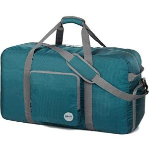 WANDF 折りたたみバッグ ボストンバッグ スポーツバッグ 40L 60L 80L 100L 120L 大容量 スーツケース固定 防水ナイロン 斜め