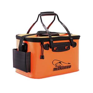 TRAVELER GUITAR 釣りバケツバッカン 水汲み 大容量 釣り用ケース 通気メッシュ 40cm 折りたたみ コンパクト ハンドル付き アウト