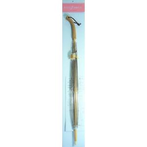 フクサン 手づくり日傘キット 角型ひねり ナラ ウォールナット FUK-107