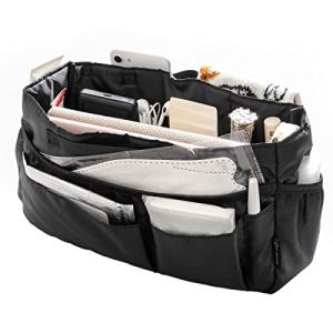 Y-Style 収納力がすごい！ バッグインバッグ 全21ポケット 軽量 大容量 クッション素材 ナスカン付き (M)の商品画像