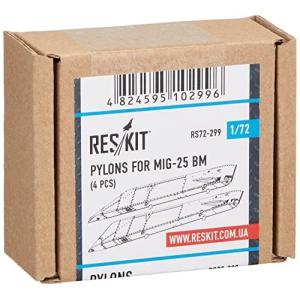 レスキット 1/72 ミグ MiG-25BM フォックスバットF用 パイロン  プラモデル用パーツ RSK72-0299