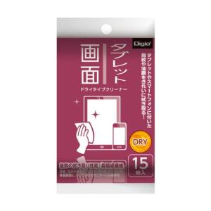 ナカバヤシ タブレットクリーナー ドライタイプ 15枚 DGCD-K5015の商品画像