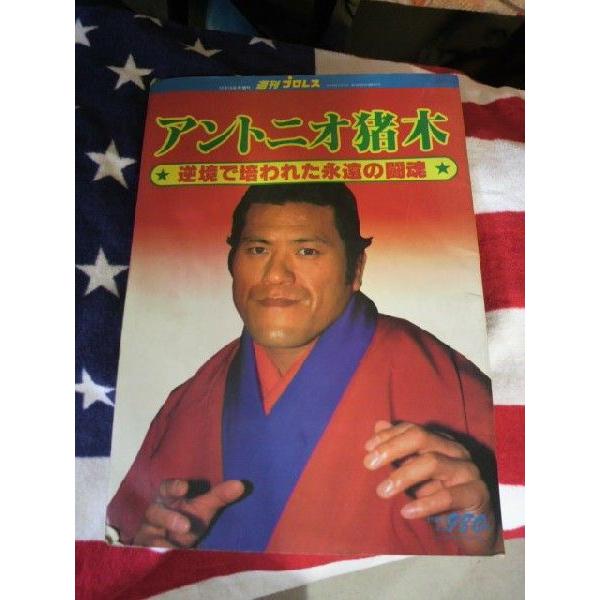 週刊プロレス　アントニオ猪木 逆境で培われた永遠の闘魂 希少