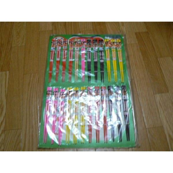 昭和レトロ　ピンク・レディ-　はし　ハシ　24本　販売台紙セット　新品未使用