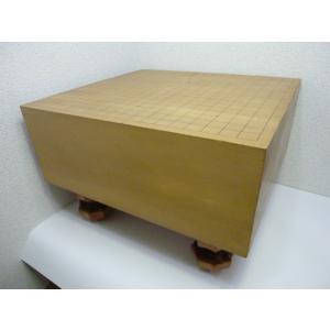 脚付き囲碁盤 木製カバー付き 中古 状態によりお安く!の商品画像