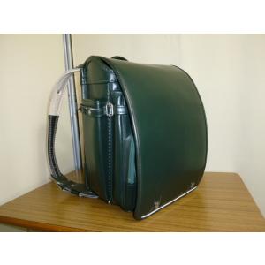 Rainbow 深緑色　ランドセル　日本製　中古