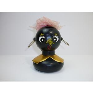 昭和レトロ　ダッコちゃん風の貯金箱　中古　長期保管品