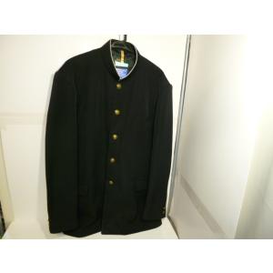 KANKO 青森県立青森高等学校 ラウンドカラー黒学生服（学ラン） 190A 中古 左下ダメージあり...