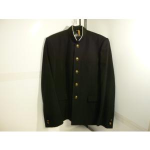 KANKO カンコー ドライウオッシュ ラウンドカラー黒学生服（学ラン） 165A  中古 業者クリ...