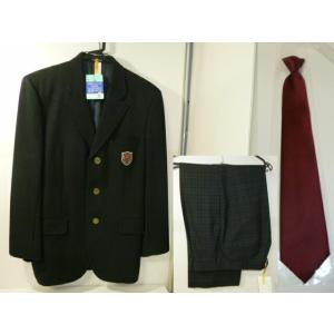 弘前東高等学校 男子制服3点セット 中古 保管品 業者クリーニング済み