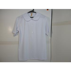 TOMBOW（トンボ) 青森県立青森東高等学校 女子制服半袖ブラウス サイズＬ 中古 業者クリーニン...