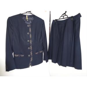 TOMBOW(トンボ) 青森県立青森中央高等学校 旧タイプ 女子制服上下セット 中古 業者クリーニング済み