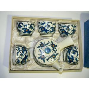 宮内庁御用達 深川製磁（有田） 色絵彩磁 花瓶 新古品 : にゃんこ堂