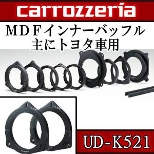 カロッツェリア　UD-K521　インナーバッフル　主にトヨタ,ダイハツ,アウディ,VOLVO用　価格を安く済ませたい方へ　MDF(木製)インナーバッフルです。｜25hz-onlineshop