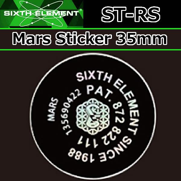 SIXTH-ELEMENT/シックスエレメント　ST-RS Mars Sticker 直径35mm　...