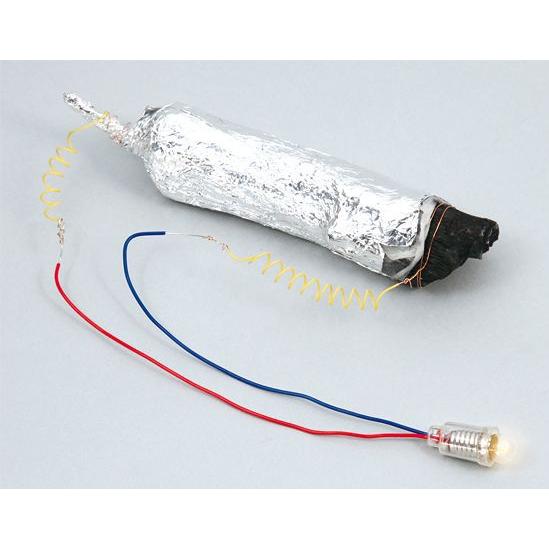 手作り電池を体験 備長炭電池セット アーテック 親子 実験 教室 小学生 子ども 科学