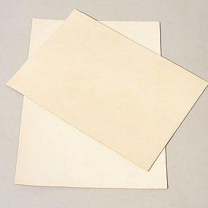 レザークラフト素材 牛皮革カット判A4 約210×300mm 厚み約1.4mm 革細工 牛皮革 小物...