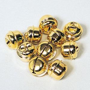 ツリー リースの装飾 鈴 金色 20mmφ 10個入 飾り 部品 オーナメント