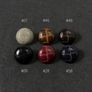 23mm:イミテーションレザーボタン(レザー調...の詳細画像3
