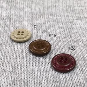 28mm:イミテーションレザーボタン(レザー調...の詳細画像5