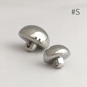 15mm:半丸でころんとした裏足メタルボタン:...の詳細画像2
