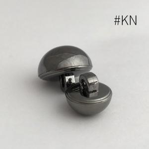 15mm:半丸でころんとした裏足メタルボタン:...の詳細画像3