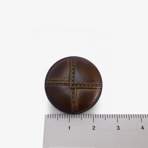 25mm:イミテーションレザーボタン(レザー調...の詳細画像2