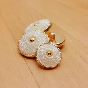 18mm(1個):パール調の飾りボタン7704...の詳細画像5