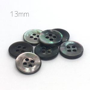 手芸 貝ボタン:13mm(1個) 黒蝶貝/18番...の商品画像