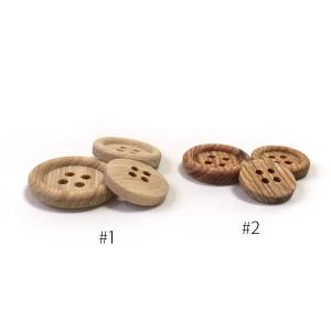 20mm(1個):ナチュラル・天然素材の木ボタ...の詳細画像1