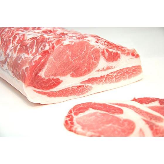 【量り売り】業務用北海道産豚　ロース1本ブロック（1800円/kg）　※送料にご注意ください※