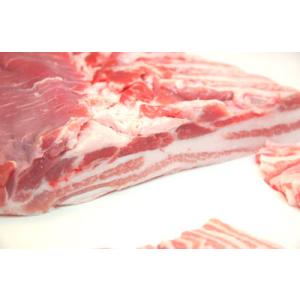 業務用北海道産豚バラ1本ブロック（1250円/kg）　※送料にご注意ください※