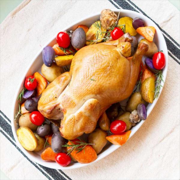 燻鶏一羽 1700g スモークチキン クリスマスチキン 骨付き鶏 丸鶏 筑波ハム 国産鶏 茨城県 特...