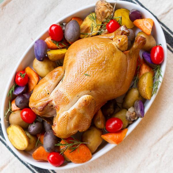 燻鶏半身 850g スモークチキン クリスマスチキン 骨付き鶏 丸鶏の半身 筑波ハム 国産鶏 茨城県...