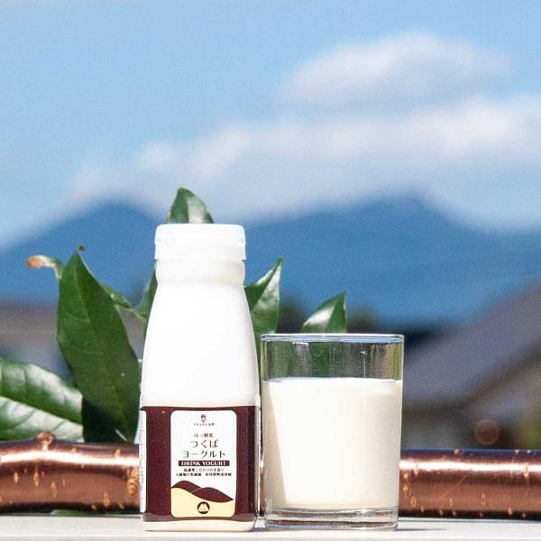 つくばヨーグルト200ml 筑波ハム 飲むヨーグルト 加糖 国産 茨城県産 乳製品 飲むヨーグルト ...
