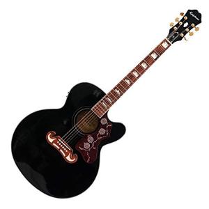 Epiphone/J-200EC Studio BK (Black) (EJ-200SCE) エピフォン 