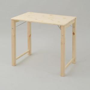 山善] 折りたたみ デスク 【耐荷重30kg】 幅78×奥行50×高さ70.5cm 木製