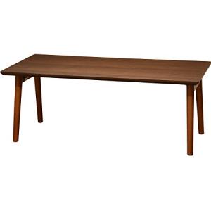 ottostyle.jp 木製折りたたみテーブル 90×45×35cm 【ウォールナット