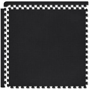 FIELDOOR トレーニング エクササイズ用ジョイントマット 【ブラック】 45×45×2.0cm 48枚セット 防音 キズ防止の商品画像