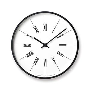 レムノス 掛け時計 電波 アナログ 木枠 時計台の時計 ローマン φ300 KK17-13B Lemnosの商品画像