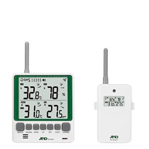 A&D マルチチャンネルワイヤレス環境温湿度計 セット AD-5664SETの商品画像