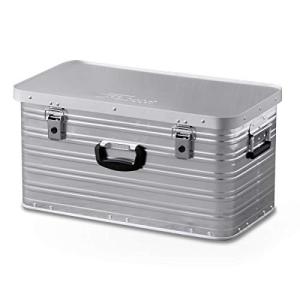 FIELDOOR アルミ コンテナボックス 【Mサイズ】 取っ手付 キャンプ