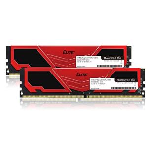 Team DDR4 2666Mhz PC4-21300 32GBx2枚 （64GBkit） デスクトップ用メモリ Elite Plus シリーズ 日本国内無期限正規保証の商品画像