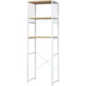 ワイエムワールド レンジボード メッシュ 冷蔵庫ラック 幅60cm